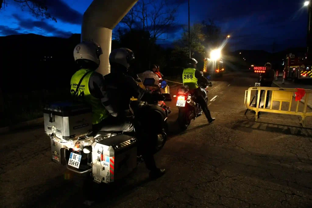 Ruta de los penitentes. Seguimiento por transponder